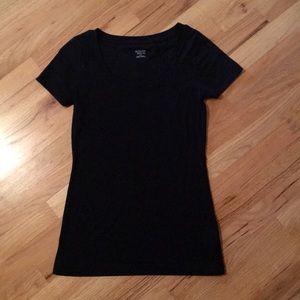 Mossimo Supply Co. black basic black t-shirt